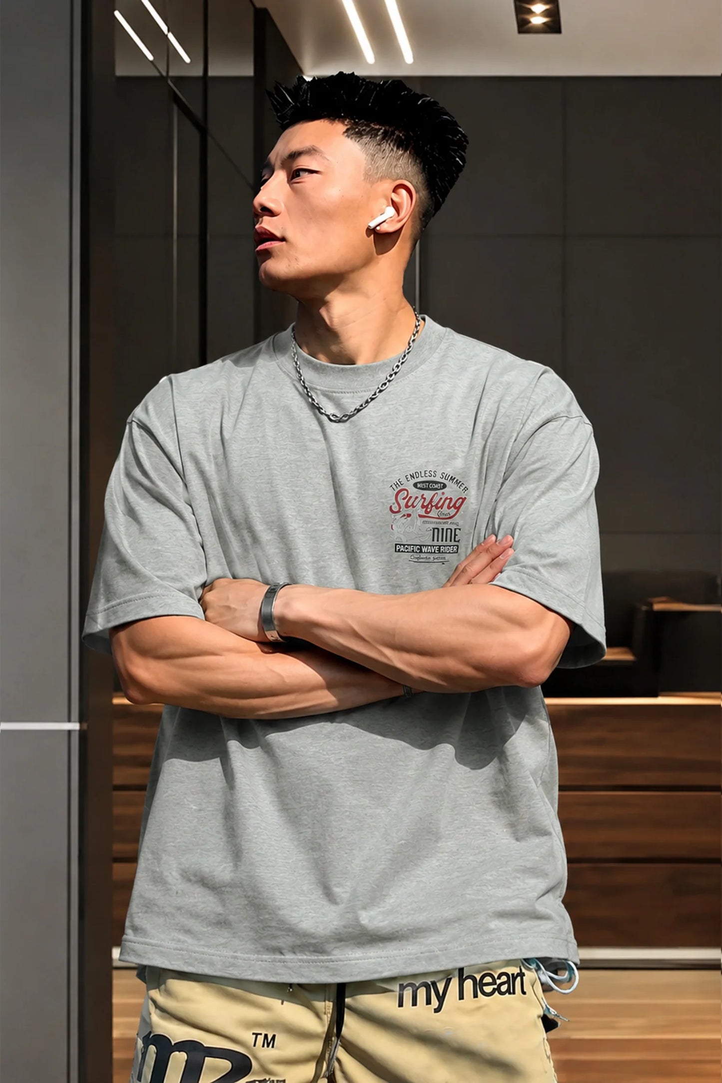 sialko Sunny Edit Heavyweight Oversize Men's Tee