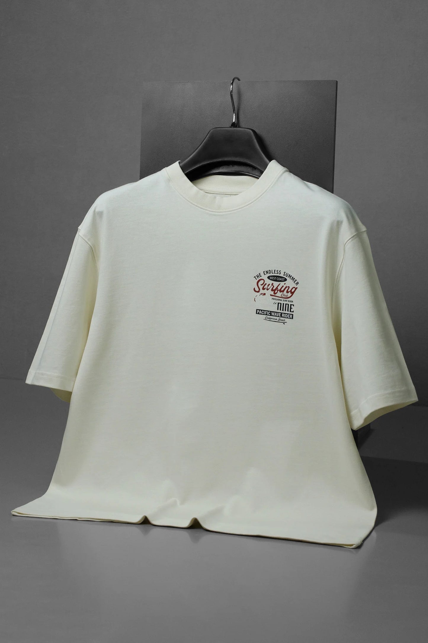 Pacific Wave Rider Oversized Graphic Tee