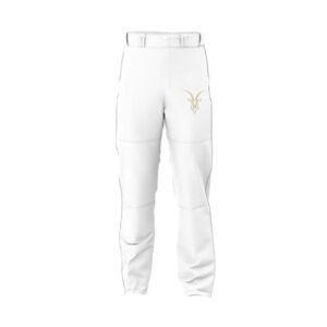 Brooklyn White & Black Sleeve Custom Baseball Uniform Set (Jersey + Pants)