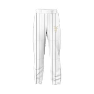 Navy Sleeve White Pinstripe Custom Baseball Uniform Set (Jersey + Pants)